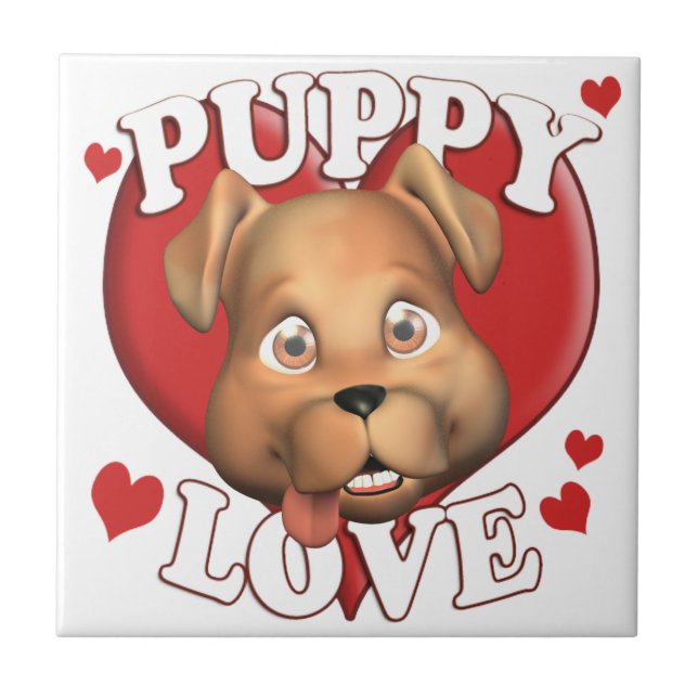 Puppy Love Tile (Front)