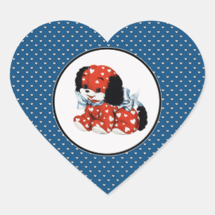 Puppy Love. Valentine's Day Gift Stickers