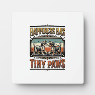 Puppy Lover Shirt Vintage Engraving Dog Humour Des Plaque