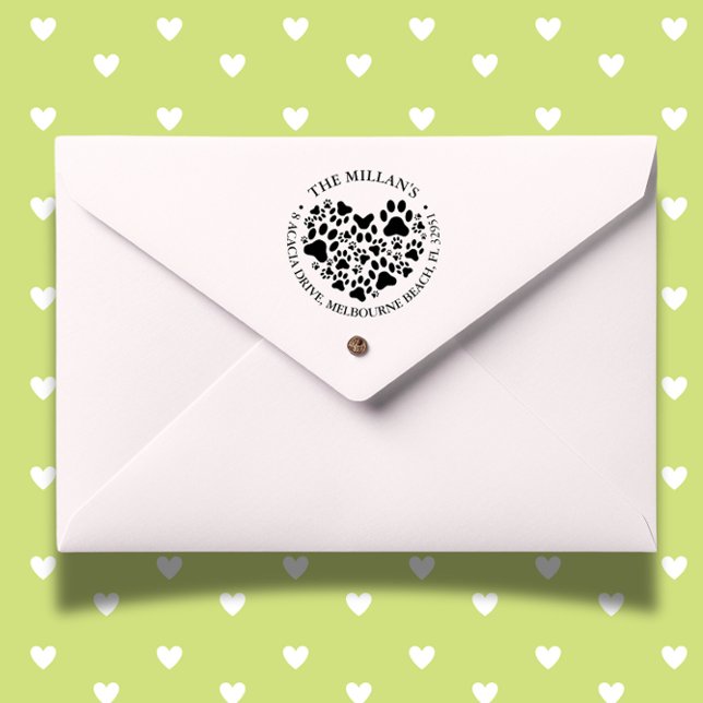 puppy lover theme self-inking stamp ( Spread joy—order yours today!)