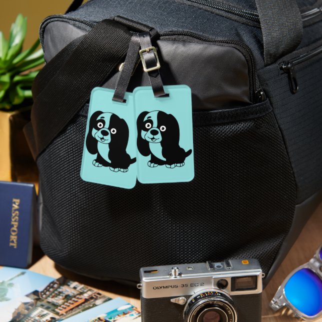 Puppy Luggage Tag (Front & Back)