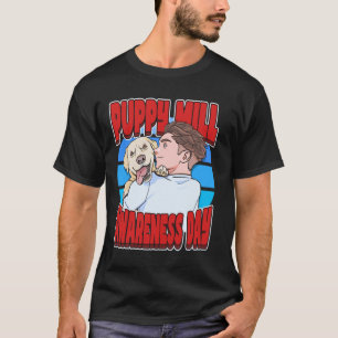 Puppy Mill Awareness Day Adopt Labrador Retriever T-Shirt