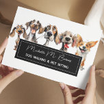 Puppy Modern Dog Walker Pet Sitting QR Code<br><div class="desc">Introducing our modern flyer designed for dog walkers, pet sitters, groomers, trainers, and all pet care professionals! This eye-catching flyer features a sleek, modern design with space for your services, contact details, and a convenient QR code for easy access to your website or contact information. Ideal for pet shops, breeders,...</div>
