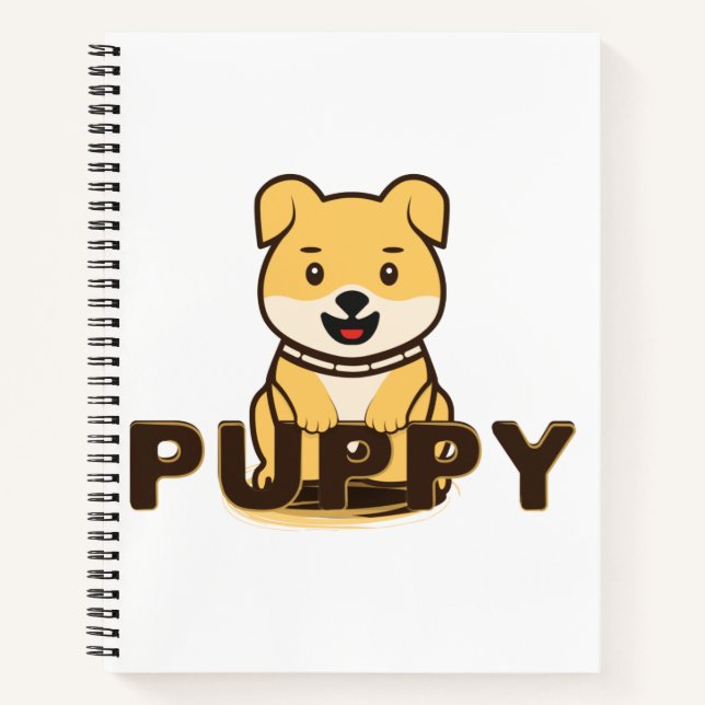 Puppy Notebook (Front)