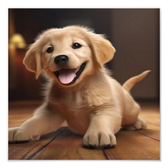 Puppy Nursery & Children's Room Prints (Front)