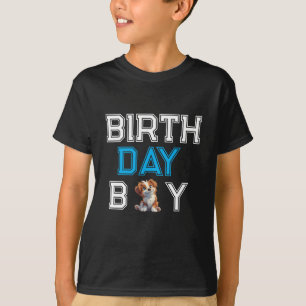 Puppy Party Birthday   Cute Kids Dog T-Shirt