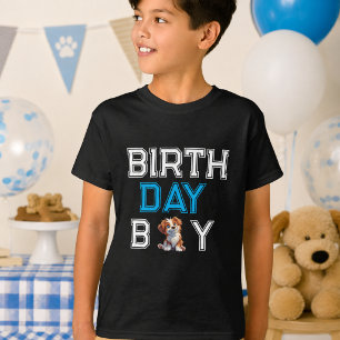 Puppy Party Birthday Cute Kids Dog T-Shirt