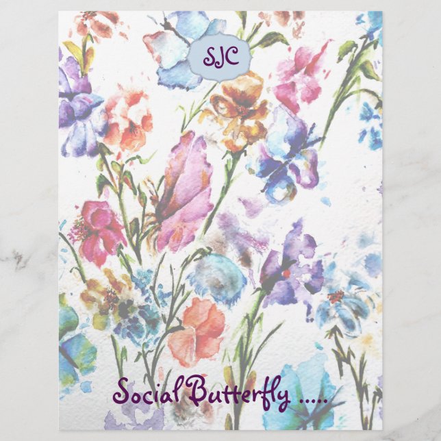 PUPPY PAW PRINTS | LETTERHEAD (Front)