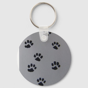 Puppy Paws Key Ring