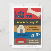 Puppy Pawty Birthday