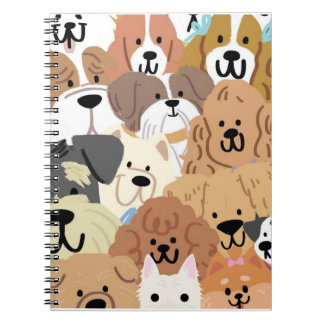 Puppy Pile Party Notebook