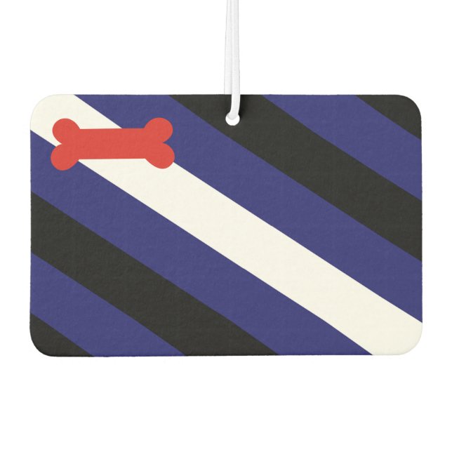 Puppy Play Pride Car Air Freshener (Front)