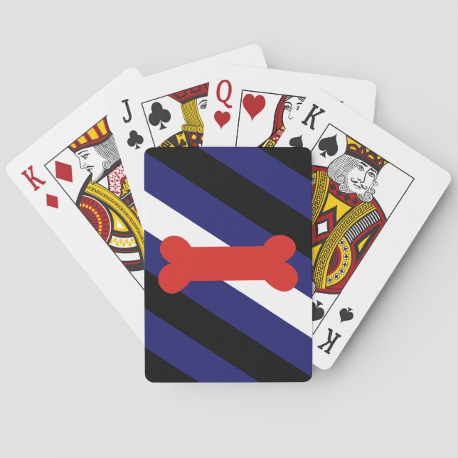 PUPPY PLAY PRIDE DIAGONAL PLAYING CARDS (Back)