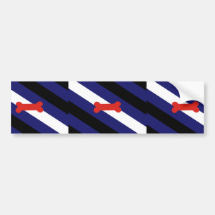 Puppy Play Pride Flag Bumper Sticker