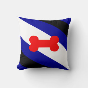 Puppy Play Pride Flag Cushion