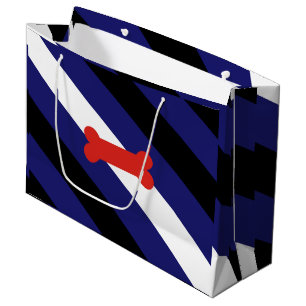 Puppy Play Pride Flag Large Gift Bag