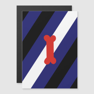 Puppy Play Pride Flag Magnetic Invitation