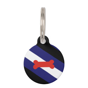 Puppy Play Pride Flag Pet Tag