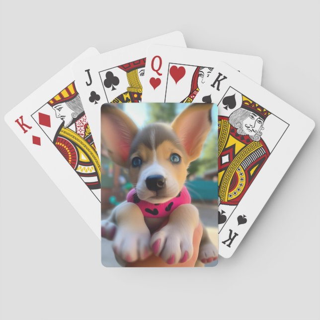 Puppy Playing Cards (Back)