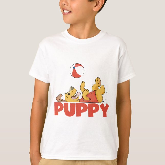 Puppy Plays TShirts and Gifts (Front)