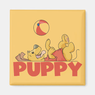 Puppy Plays TShirts and Gifts Magnet