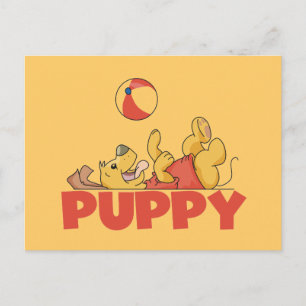 Puppy Plays TShirts and Gifts Postcard