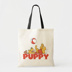 Puppy Plays TShirts and Gifts Tote Bag