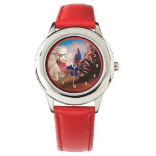 PUPPY PONY EXPRESS DALMATIAN ROUGH RIDER WATCH
