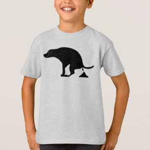 Puppy Potty pooping Dog Fun & Cute  T-Shirt