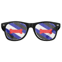 Puppy Pride Flag Sunglasses