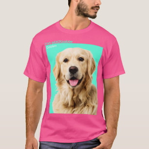 Puppy print Collection Im aDOGable Golden Retrieve T-Shirt