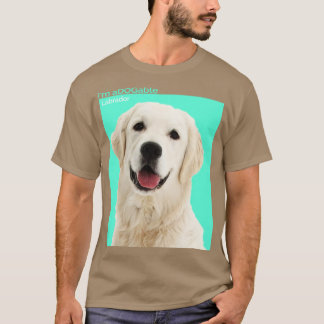 Puppy print Collection Im aDOGable Labrador T-Shirt