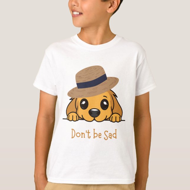 puppy printed  kid's T-Shirt (Front)
