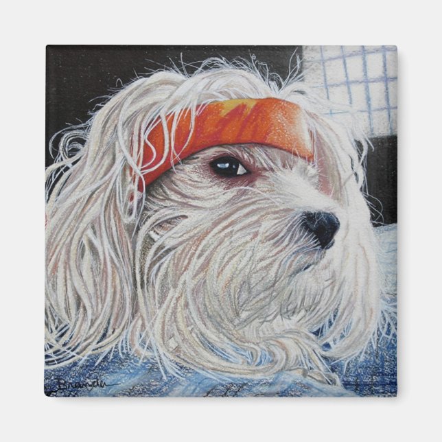 Puppy Punk Magnet (Front)
