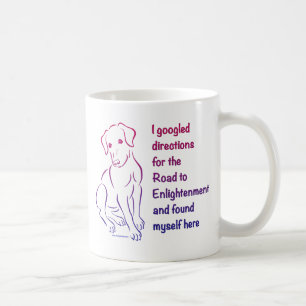 Puppy Road to Enlightenment Coffee Mug
