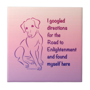 Puppy Road to Enlightenment Tile
