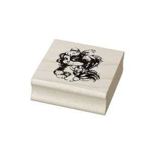 Puppy Rubber Stamp