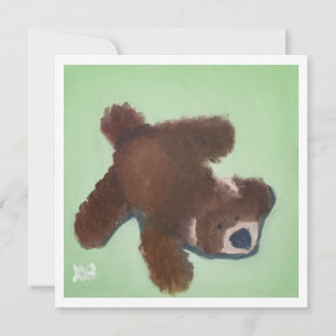 Puppy’s Plush Toy Card