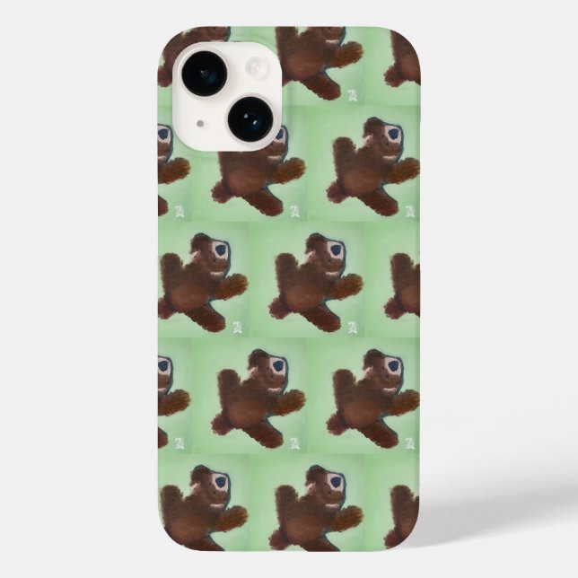 Puppy’s Plush Toy Case-Mate iPhone Case (Back)