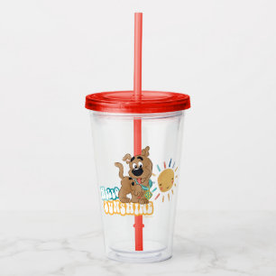Puppy Scooby-Doo "Hello Sunshine" Acrylic Tumbler