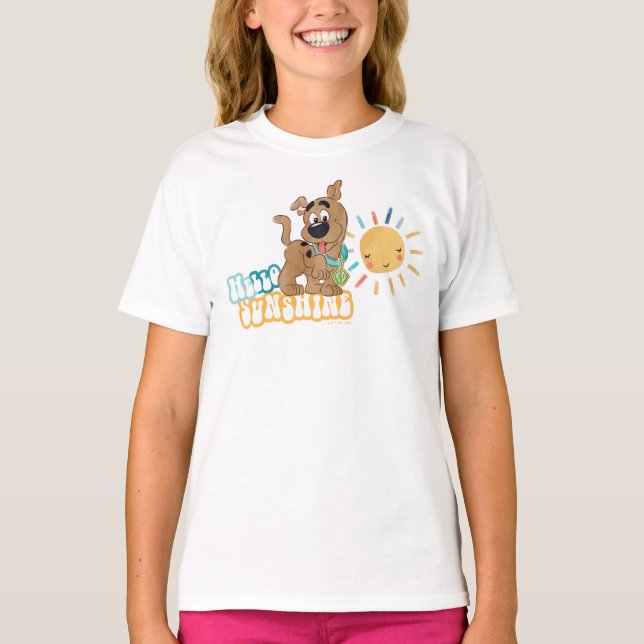 Puppy Scooby-Doo "Hello Sunshine" T-Shirt (Front)
