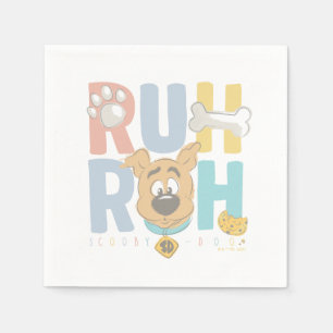 Puppy Scooby-Doo "Ruh Roh" Napkin