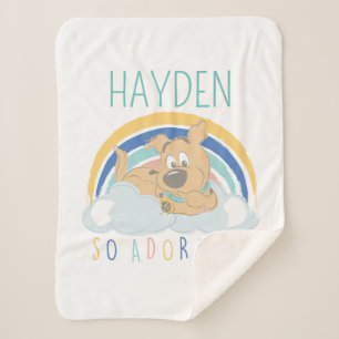 Puppy Scooby-Doo "So Adorable" Sherpa Blanket