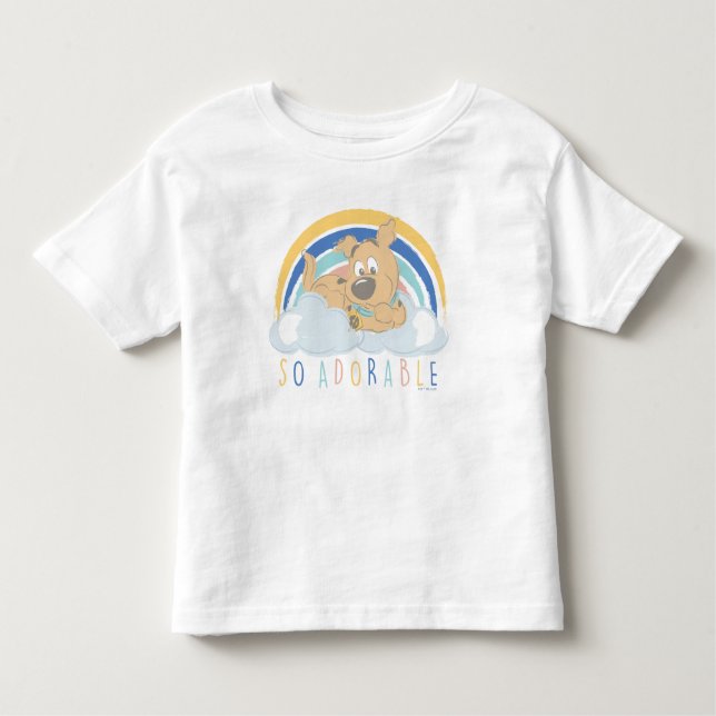 Puppy Scooby-Doo "So Adorable" Toddler T-Shirt (Front)
