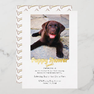 Puppy Shower Cute Personalised Dog Adoption