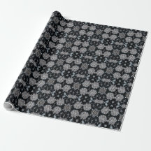 Puppy-Socks Snowflake Wrapping