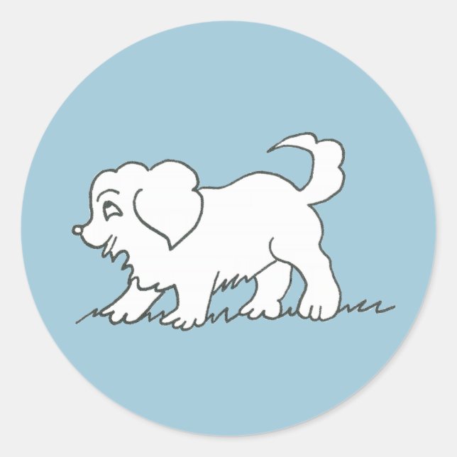 Puppy Sticker (Front)
