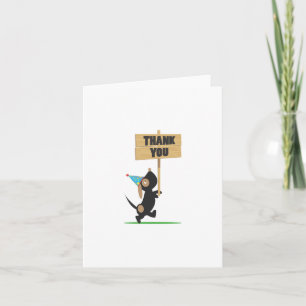 Puppy Thank You Card