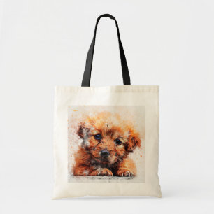 Puppy Tote Bag