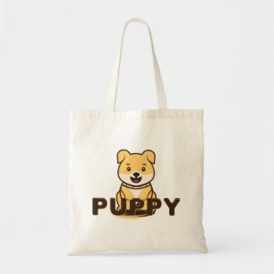 Puppy Tote Bag